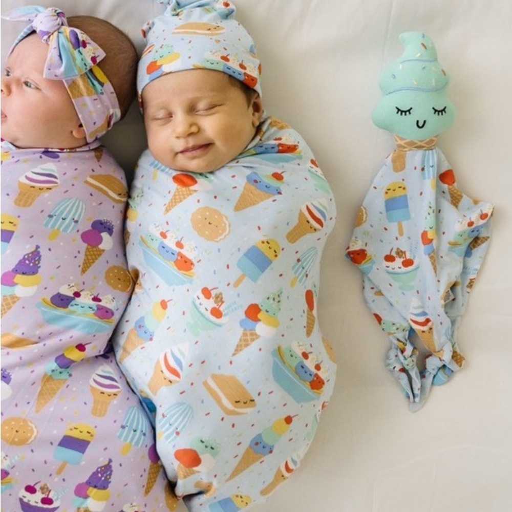 Blueberry Ice Cream Social Sleepyhead Lovey